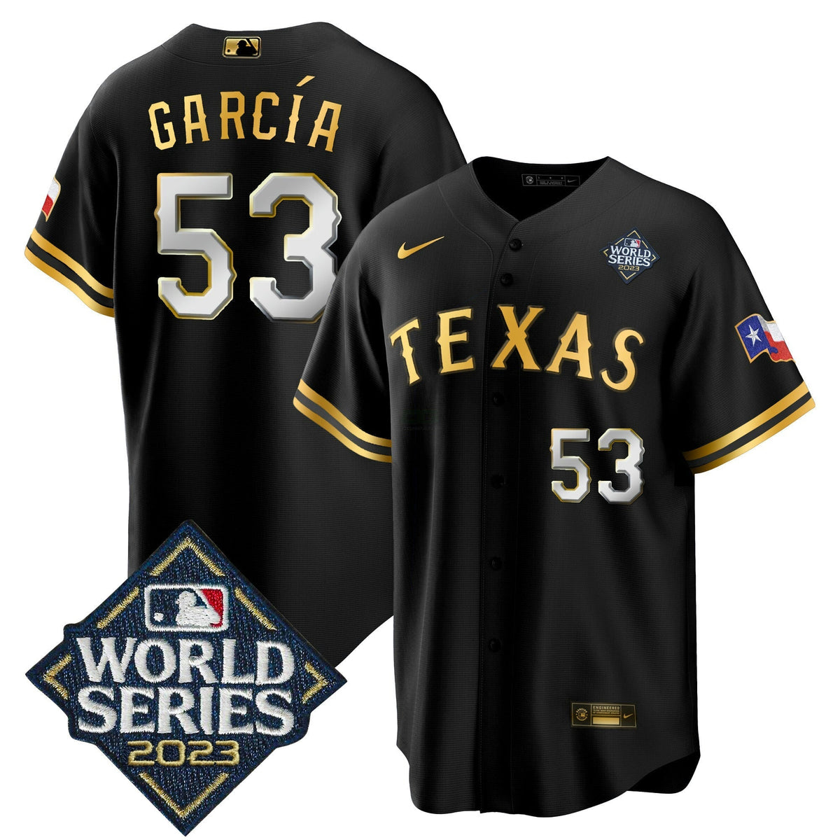 MLB Men’s Texas 2023 World Series Cool Base Jersey V2