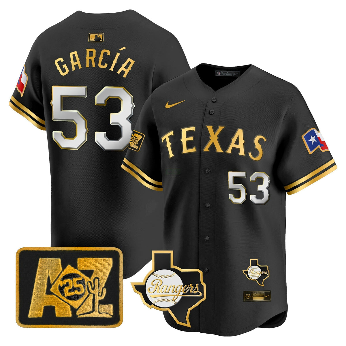 MLB Men’s Texas 2025 Spring Training Patch Vapor Premier Limited Jersey