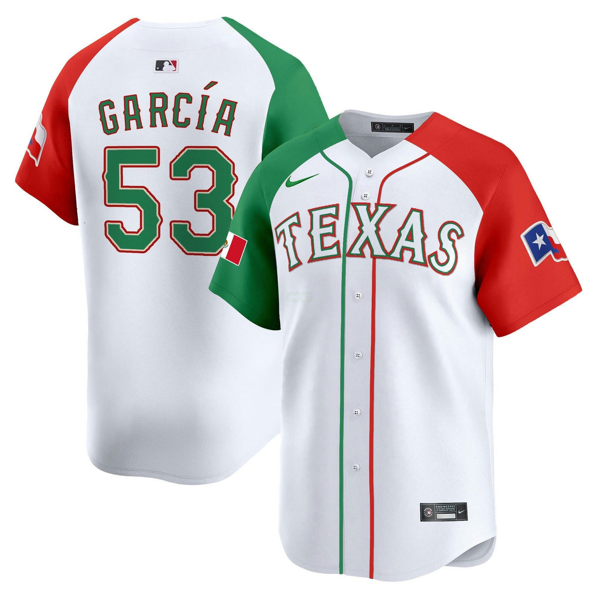 MLB Men’s Texas Mexico Vapor Premier Limited Jersey V2