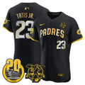 MLB Men’s Tony Gwynn & Petco Park 20th Patch Vapor Premier Elite Jersey