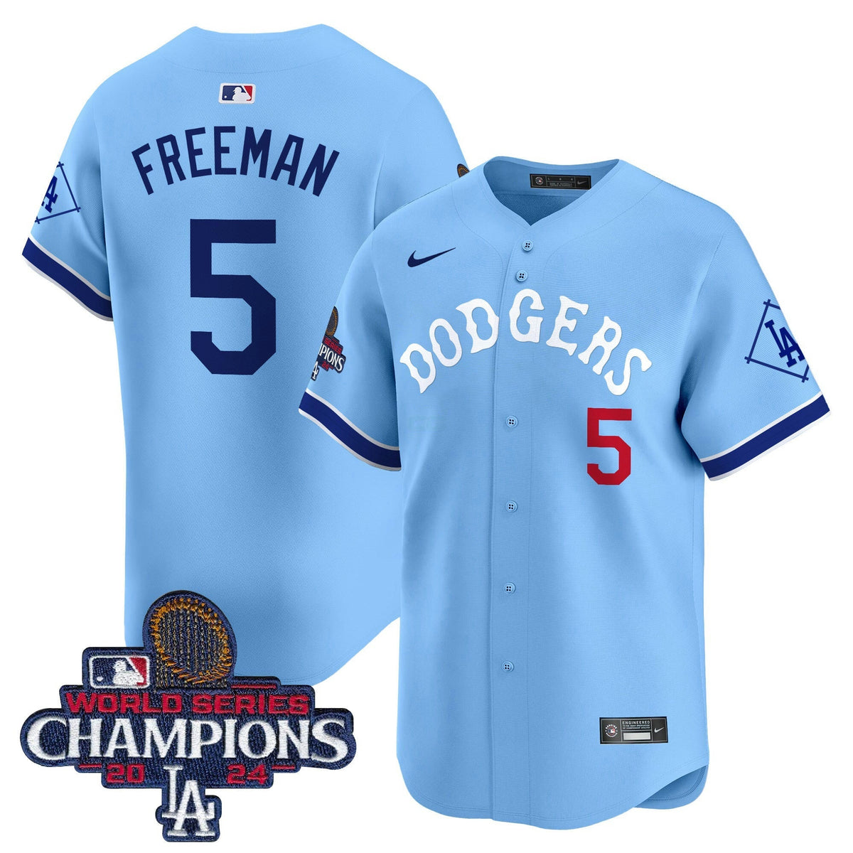 MLB Men’s Tribute 2024 World Series Champions Vapor Premier Limited Jersey
