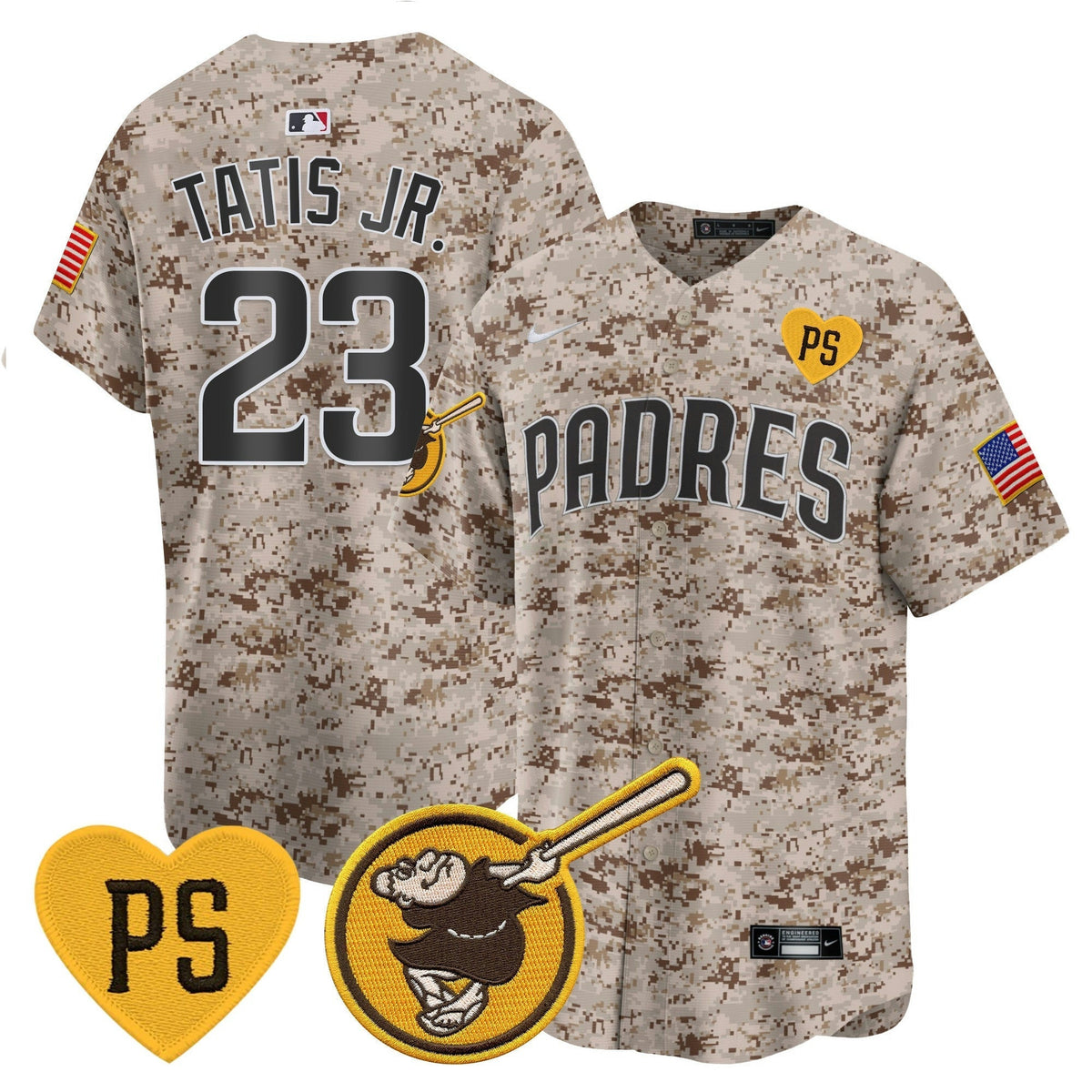 MLB San Diego Padres Men’s USMC Alternate Vapor Premier Limited Jersey