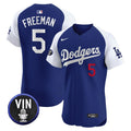 MLB Men’s Vin Scully Patch Vapor Premier Elite Jersey