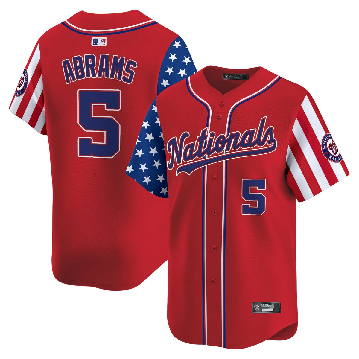 MLB Men’s Washington 2025 Independence Day Vapor Premier Limited Jersey