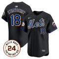 MLB Men’s Willie Mays Patch Vapor Premier Limited Jersey