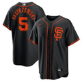 MLB Mike Yastrzemski San Francisco Black Jersey - Black