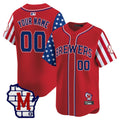MLB Milwaukee 2025 Independence Day Vapor Premier Limited Jersey