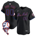 MLB Mr. Met Patch Vapor Premier Limited Jersey