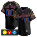 MLB New York Mets New York Subway Style Vapor Premier Limited Jersey – Stitched