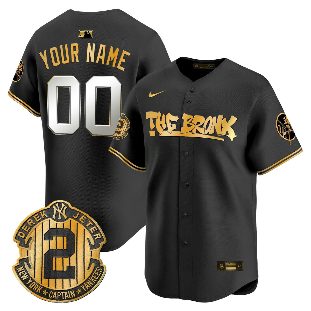 MLB New York The Bronx Graffiti Vapor Premier Limited Jersey V5