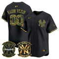 MLB New York Woodland USMC Alternate Vapor Premier Limited Jersey