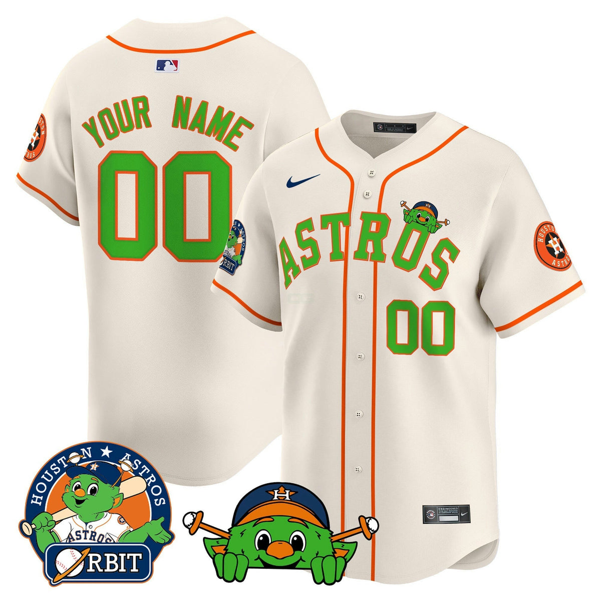 MLB Orbit Patch Vapor Premier Limited Jersey V3