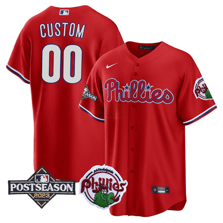 MLB Philadelphia 2023 Postseason Patch Jersey
