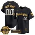 MLB ‘Retro Newspaper Edition’ Gold Vapor Premier Limited Jersey