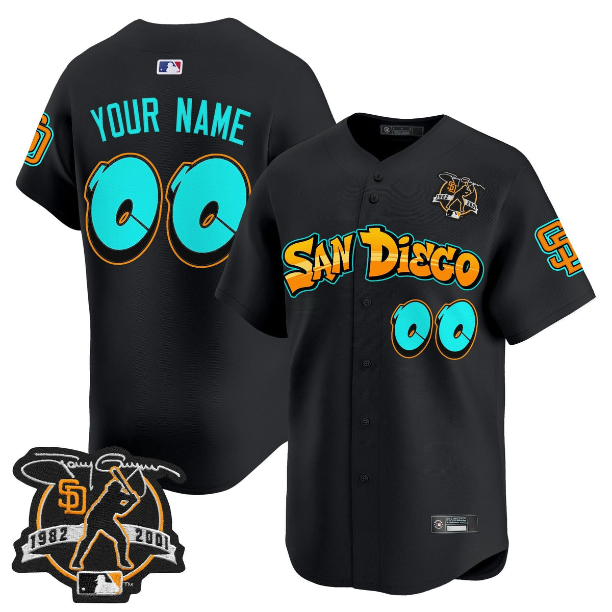 MLB San Diego ‘Graffiti Barrio Edition’ Vapor Premier Limited Jersey