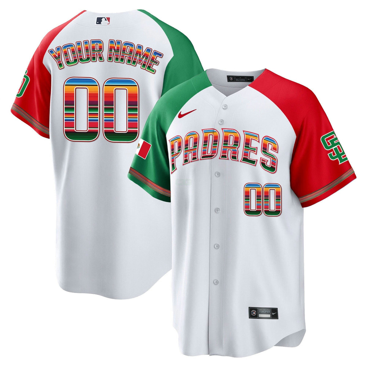 MLB San Diego Mexico Cool Base Limited Jersey