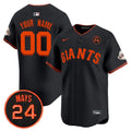 MLB San Francisco 2024 Willie Mays Patch Vapor Premier Limited Jersey V3