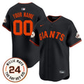 MLB San Francisco 2025 Willie Mays Patch Vapor Premier Limited Jersey