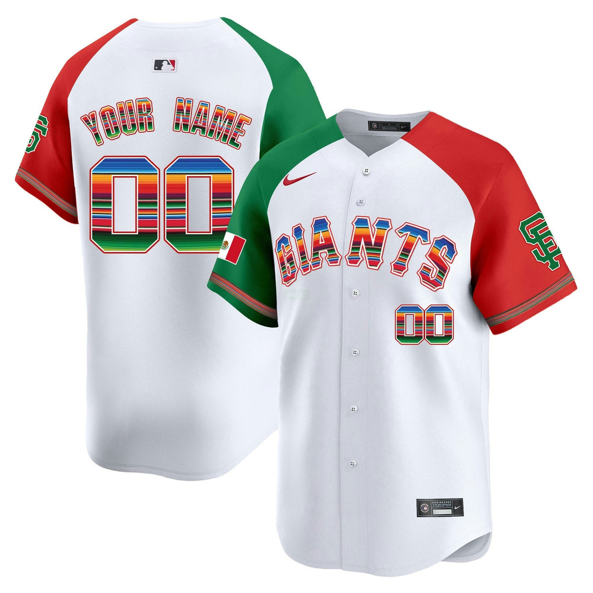 MLB San Francisco Mexico Vapor Premier Limited Jersey