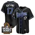 MLB Shohei Ohtani Los Angeles 2024 World Series Black Jersey - Black
