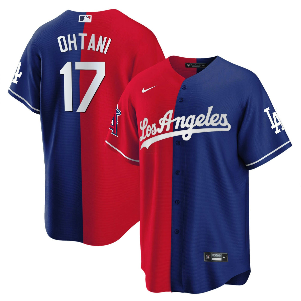 MLB Shohei Ohtani Split Angels Cool Base Jersey - Split