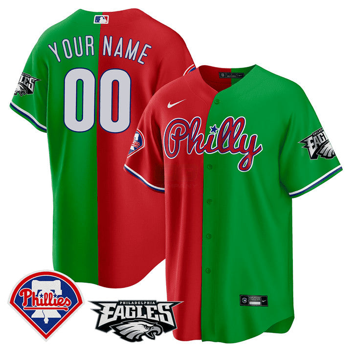 MLB Split – Eagles Cool Base Jersey - Stripes