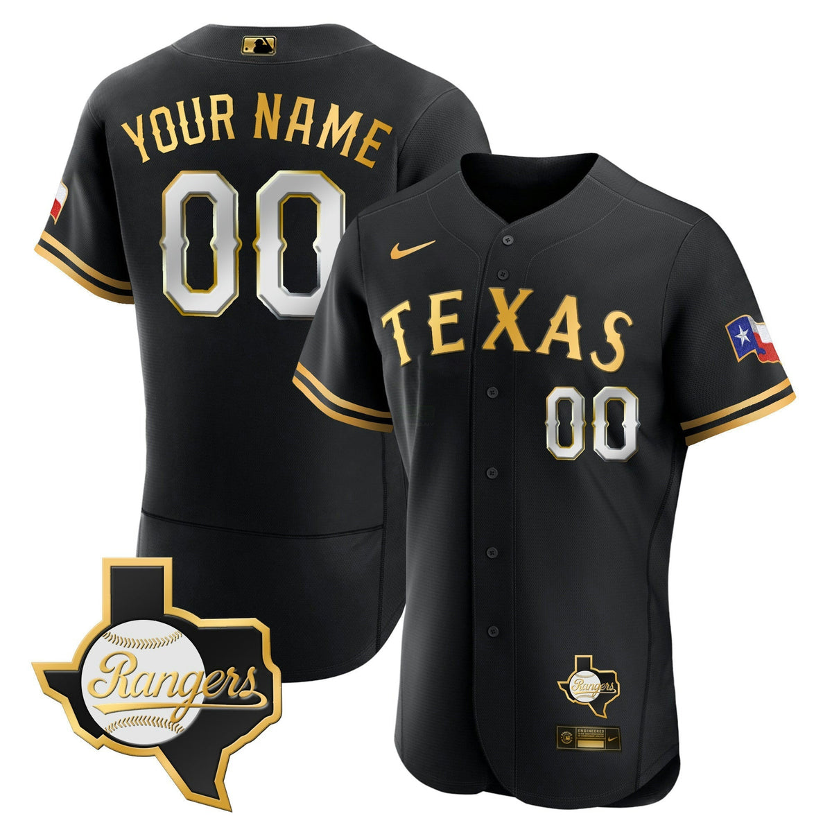 MLB Texas 2023 Flex Base Jersey – Texas Patch