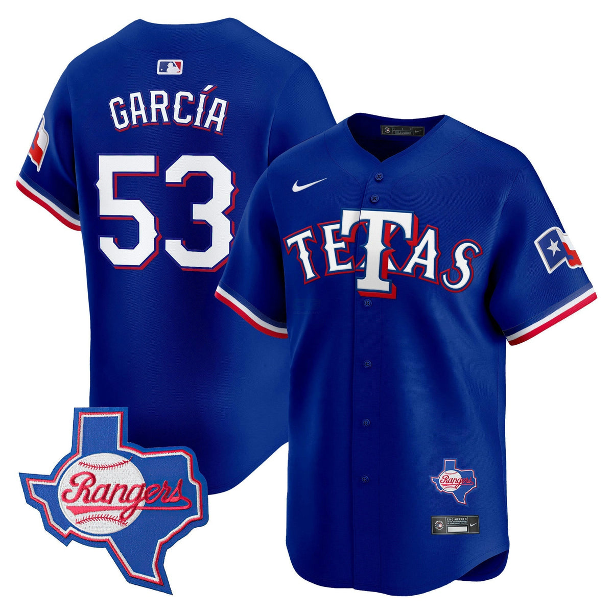 MLB Texas ‘Tetas’ Vapor Premier Limited Jersey
