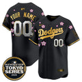 MLB Tokyo Series 2025 Gold Trim Vapor Premier Limited Jersey V2 – Stitched