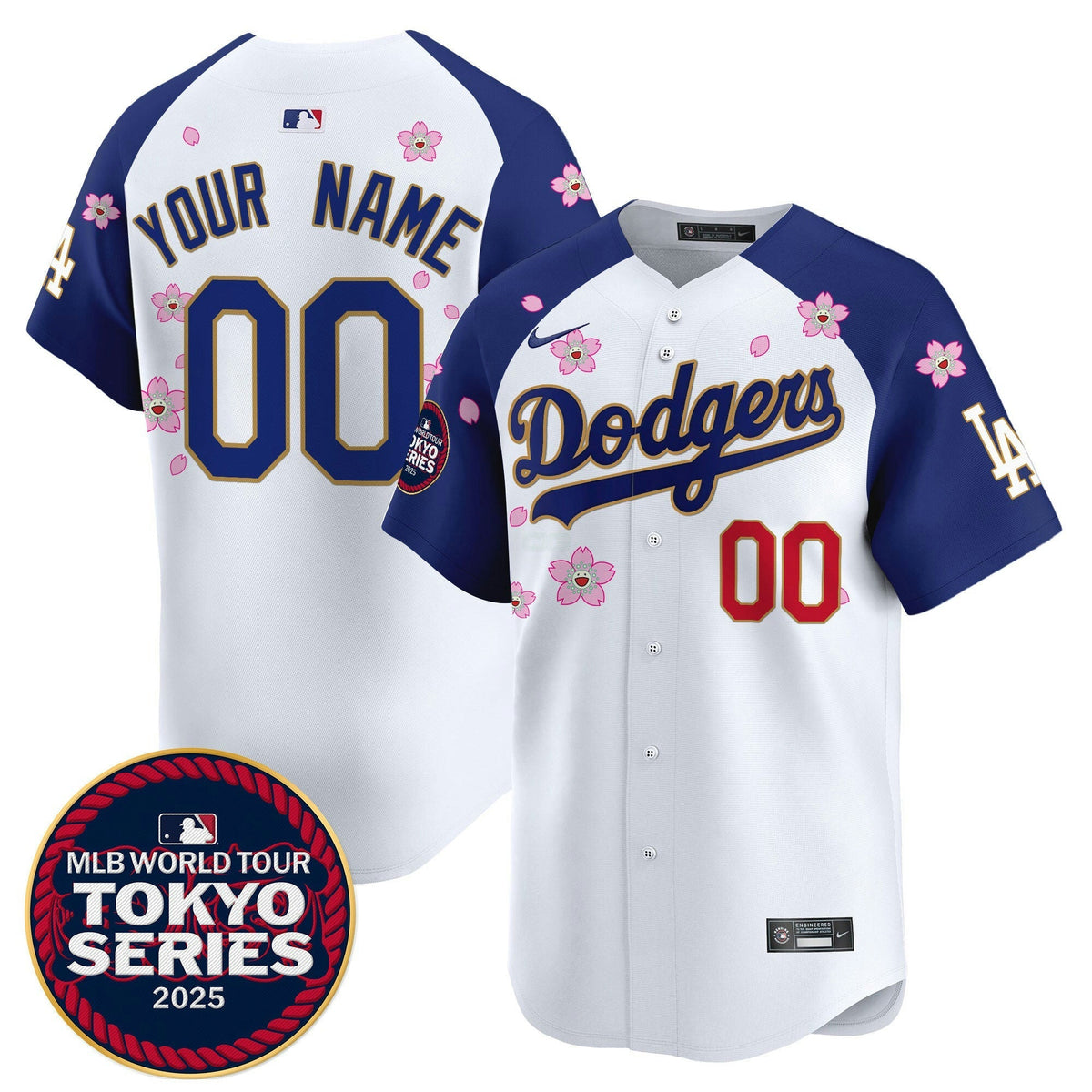 MLB Tokyo Series 2025 Gold Trim Vapor Premier Limited Jersey – Stitched