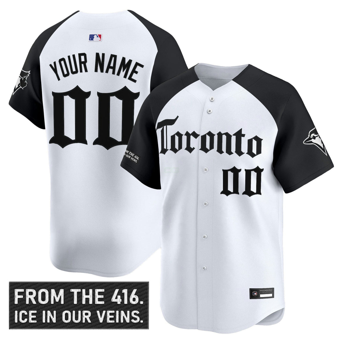 MLB Toronto ‘Gothic North Edition’ Vapor Premier Limited Jersey
