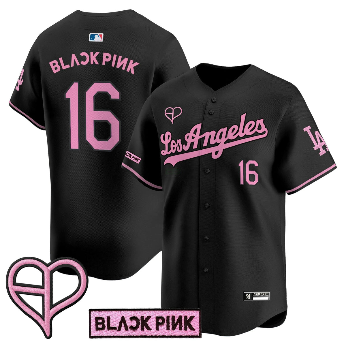 MLB Unisex Los Angeles x BLACKPINK 2025 Vapor Premier Limited Jersey