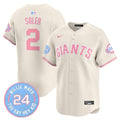 MLB Unisex San Francisco Bubblegum Pink Vapor Premier Limited Jersey