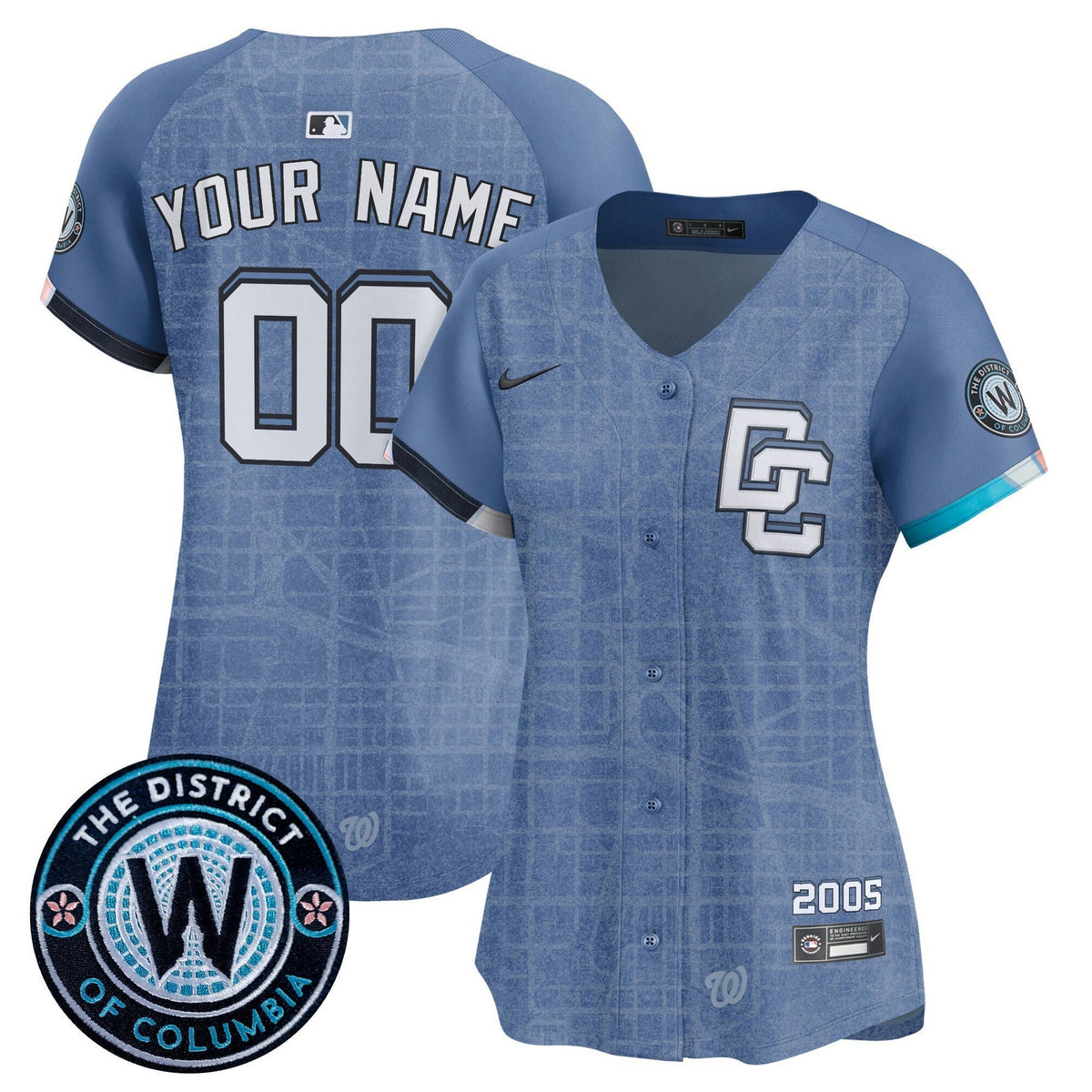MLB Washington 2025 City Connect Vapor Premier Limited Jersey – Stitched