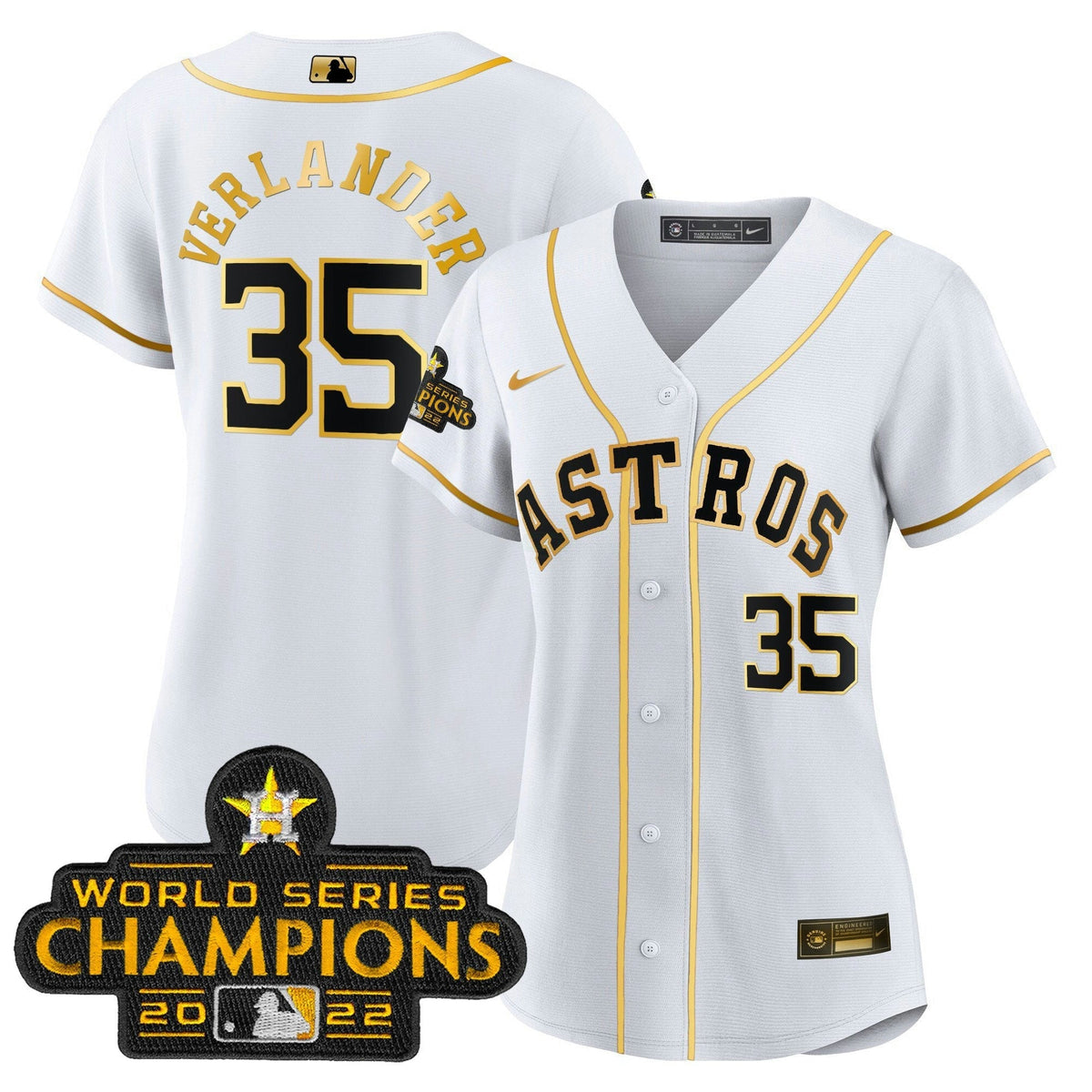 MLB Women’s 2023 Gold Rush Collection Jersey