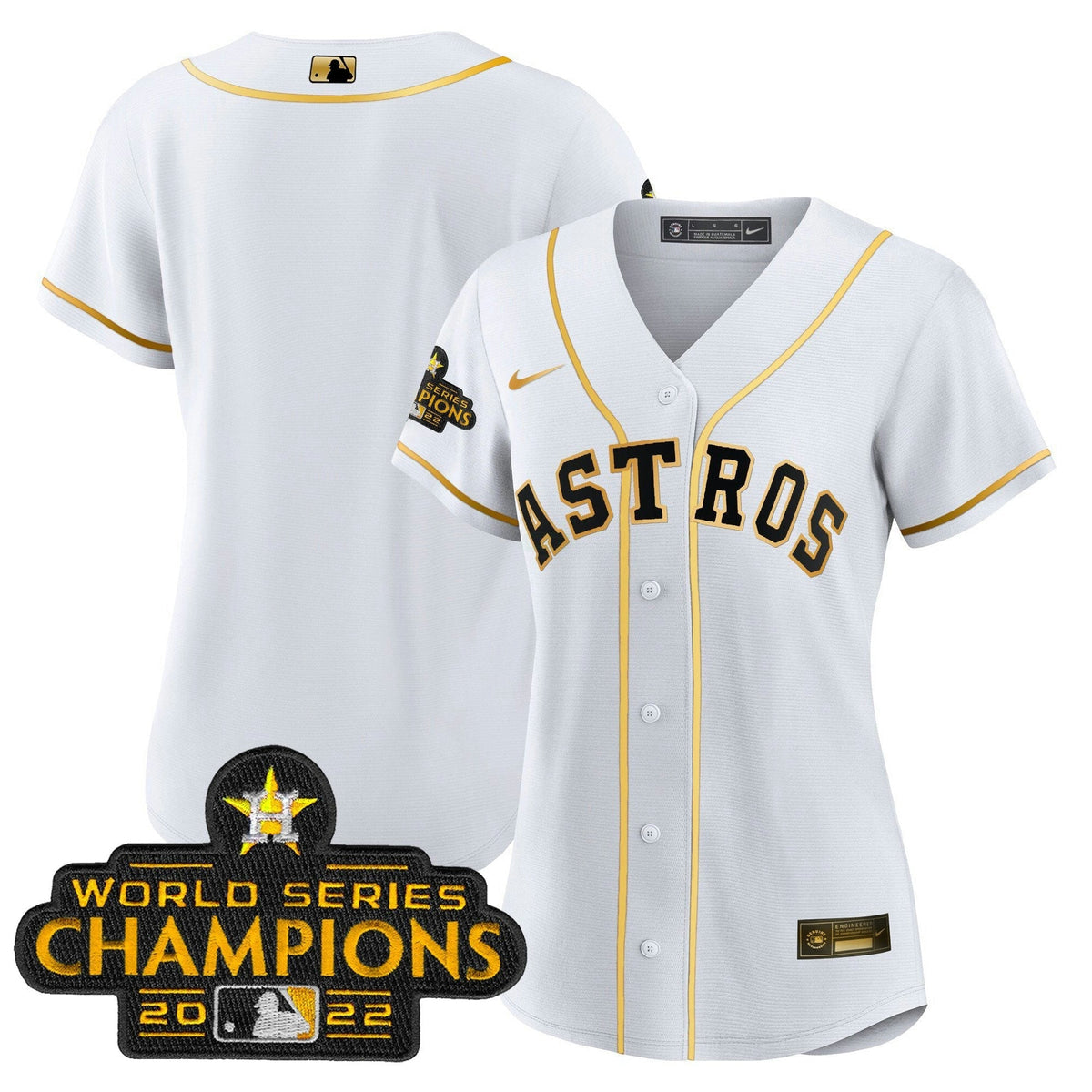 MLB Women’s 2023 Gold Rush Collection Jersey