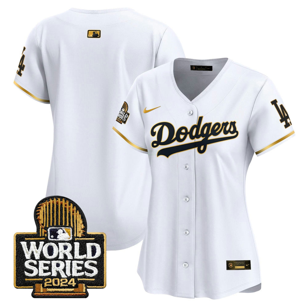 MLB Women’s 2024 World Series Gold Trim Vapor Premier Limited Jersey
