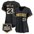 MLB San Diego Padres Women’s 2024 World Tour Seoul Series Patch Vapor Premier Limited Jersey
