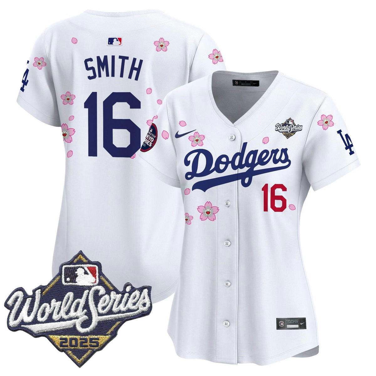 MLB Women’s 2025 World Series x Tokyo Series Vapor Premier Limited Jersey V2 – Stitched
