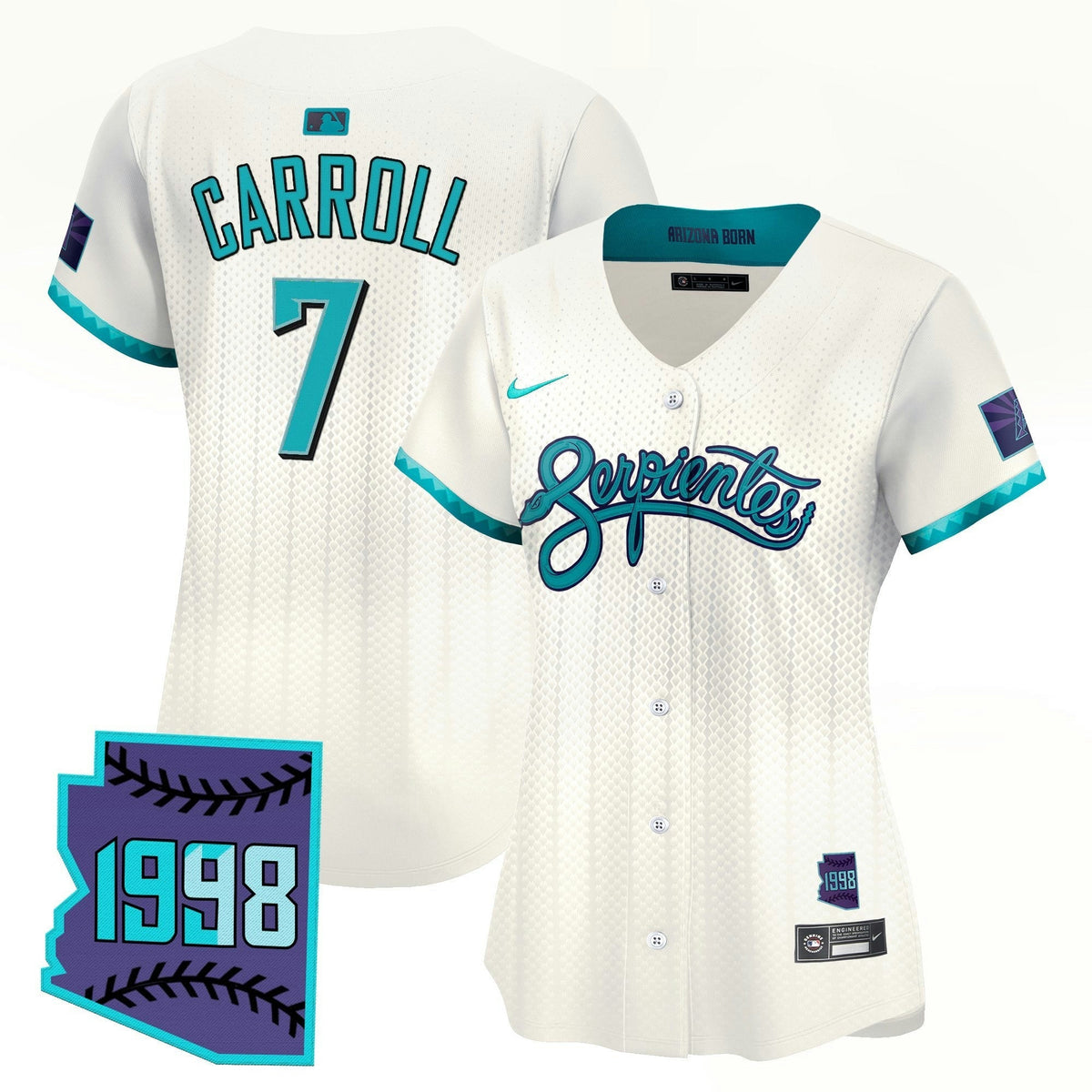 MLB Women’s Arizona 2025 City Connect Vapor Premier Limited Jersey V2 – Stitched