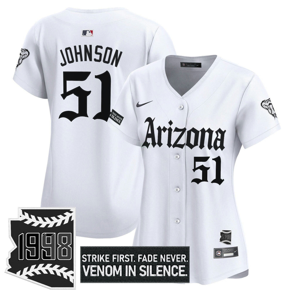 MLB Women’s Arizona ‘Gothic Desert Fang Edition’ Vapor Premier Limited Jersey