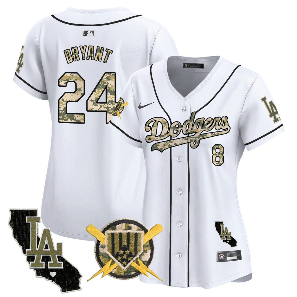 MLB Los Angeles Dodgers Women’s Armed Forces Day Vapor Premier Limited Jersey