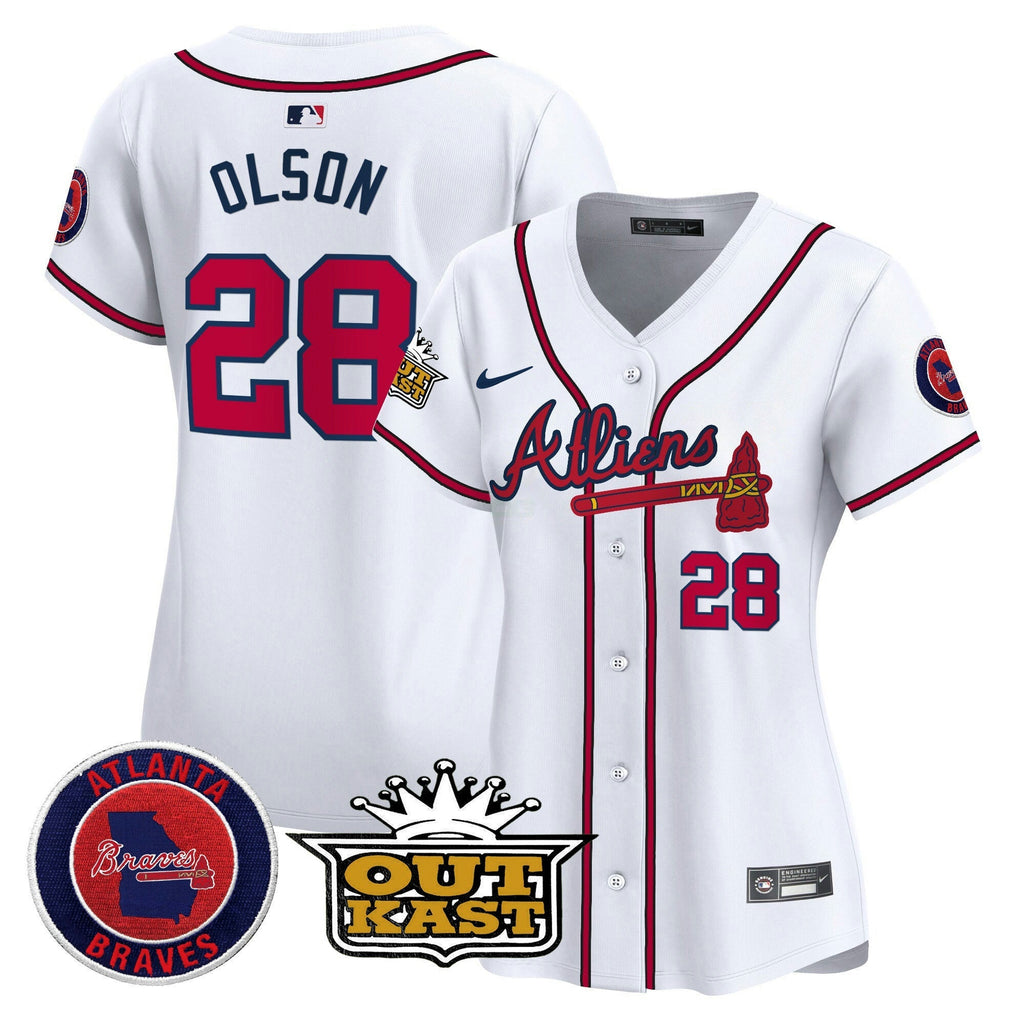 MLB Women’s Atlanta Atliens Vapor Premier Limited Jersey