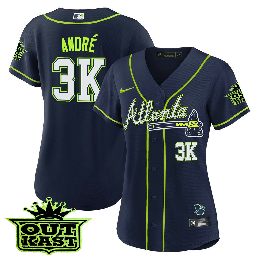 MLB Women’s Atlanta Outkast Jersey V3