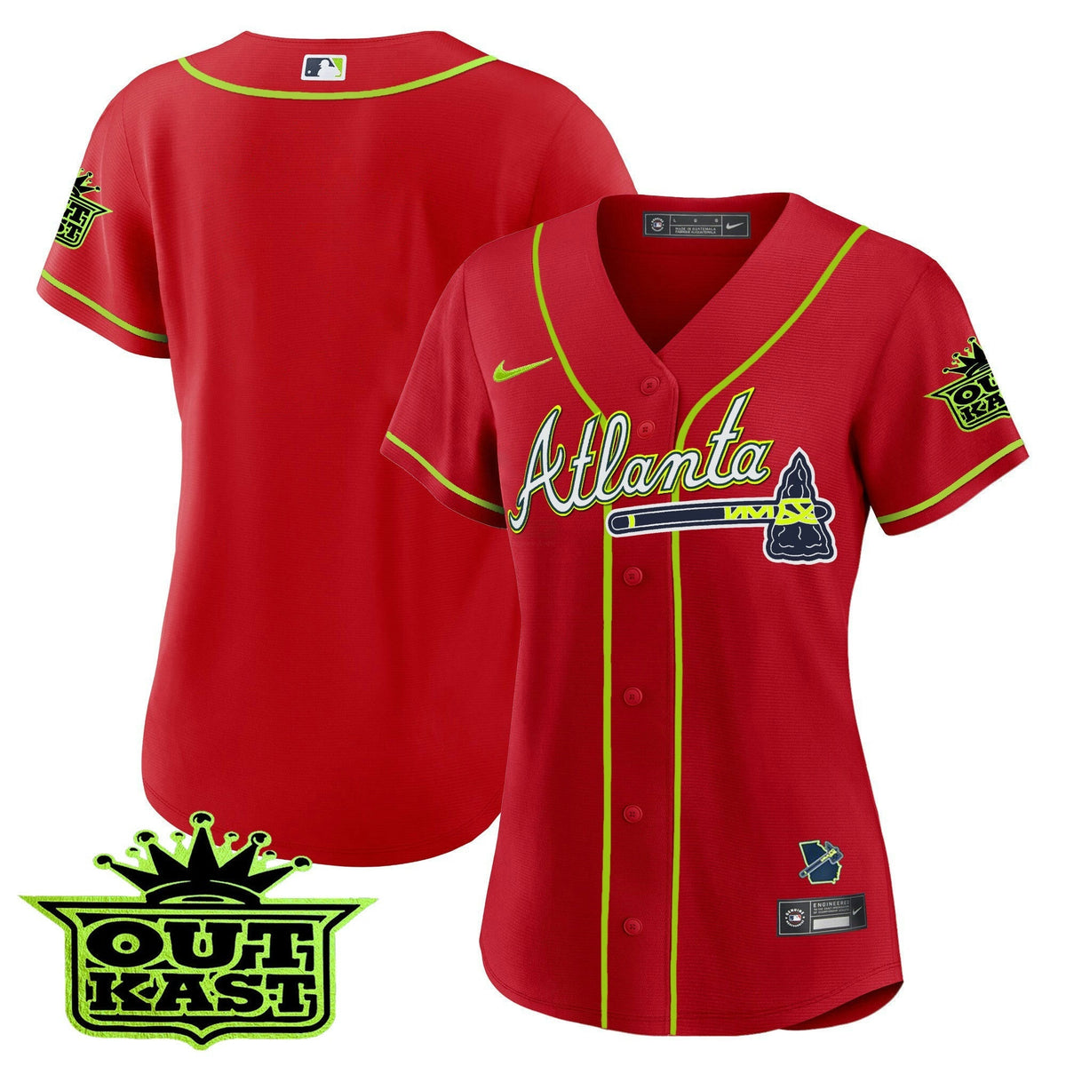 MLB Women’s Atlanta Outkast Jersey V3