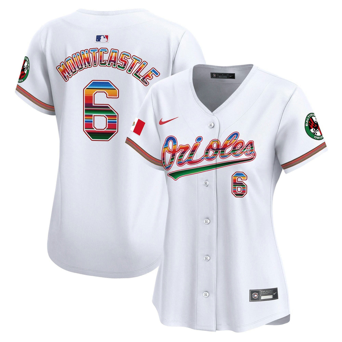MLB Women’s Baltimore Mexico Vapor Premier Limited Jersey
