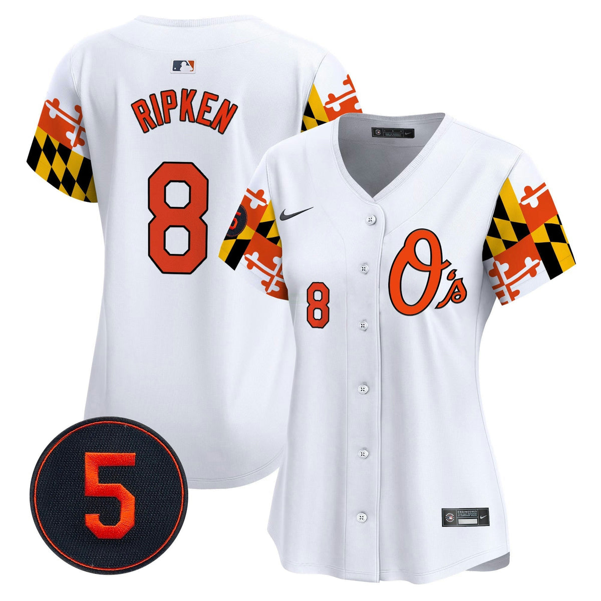 MLB Women’s Baltimore Robinson Patch Vapor Premier Limited Jersey V5