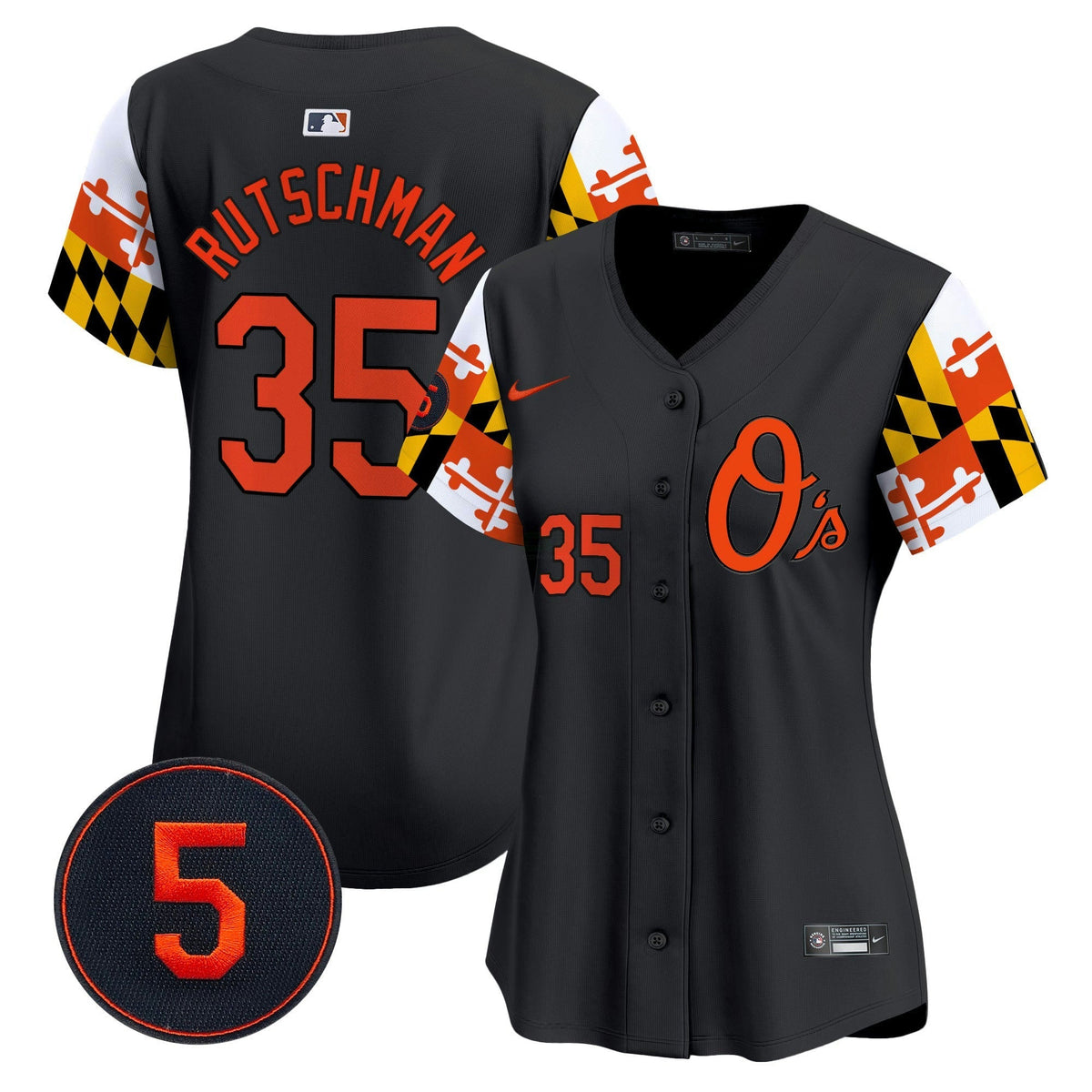 MLB Women’s Baltimore Robinson Patch Vapor Premier Limited Jersey V5