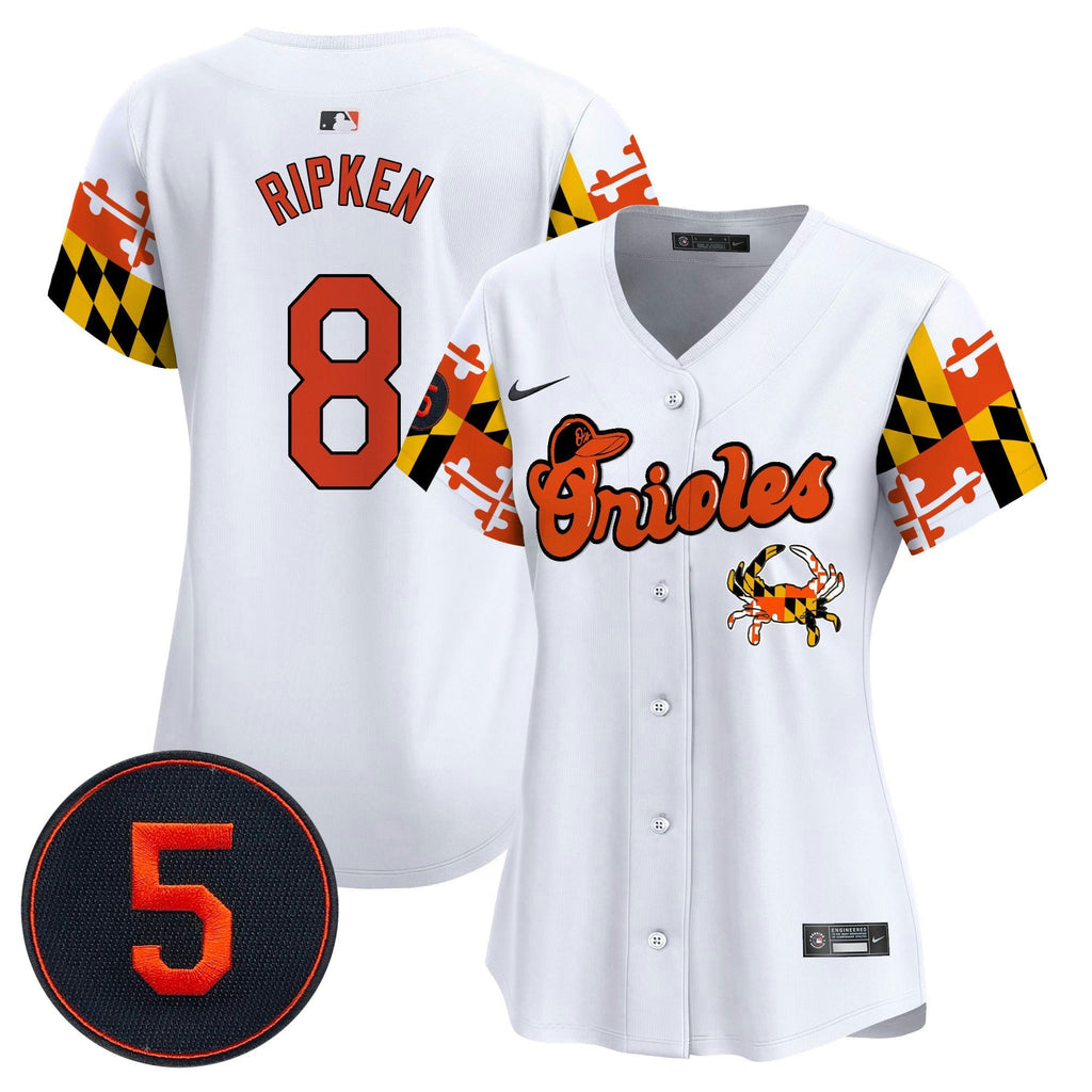 MLB Women’s Baltimore Robinson Patch Vapor Premier Limited Jersey V7