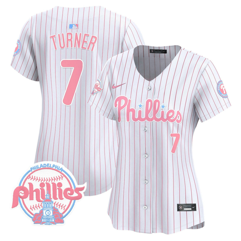 MLB Women’s Bubblegum Pink Vapor Premier Limited Jersey V2